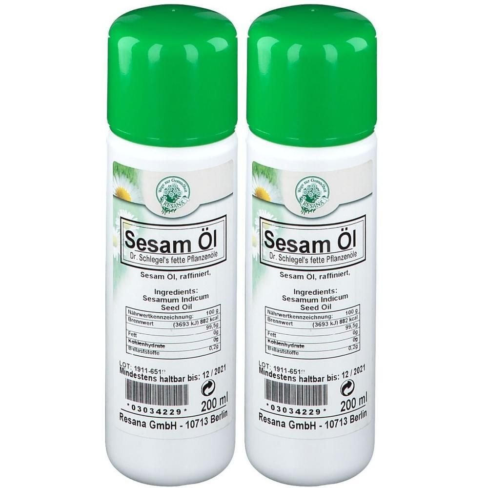 Sesamöl 2x 2x200 ml Öl