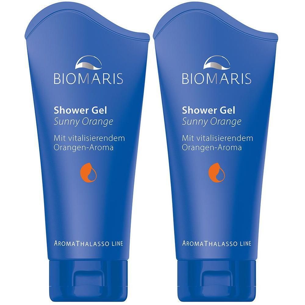 Biomaris Shower gel sunny orange 2x 2x200 ml Gel
