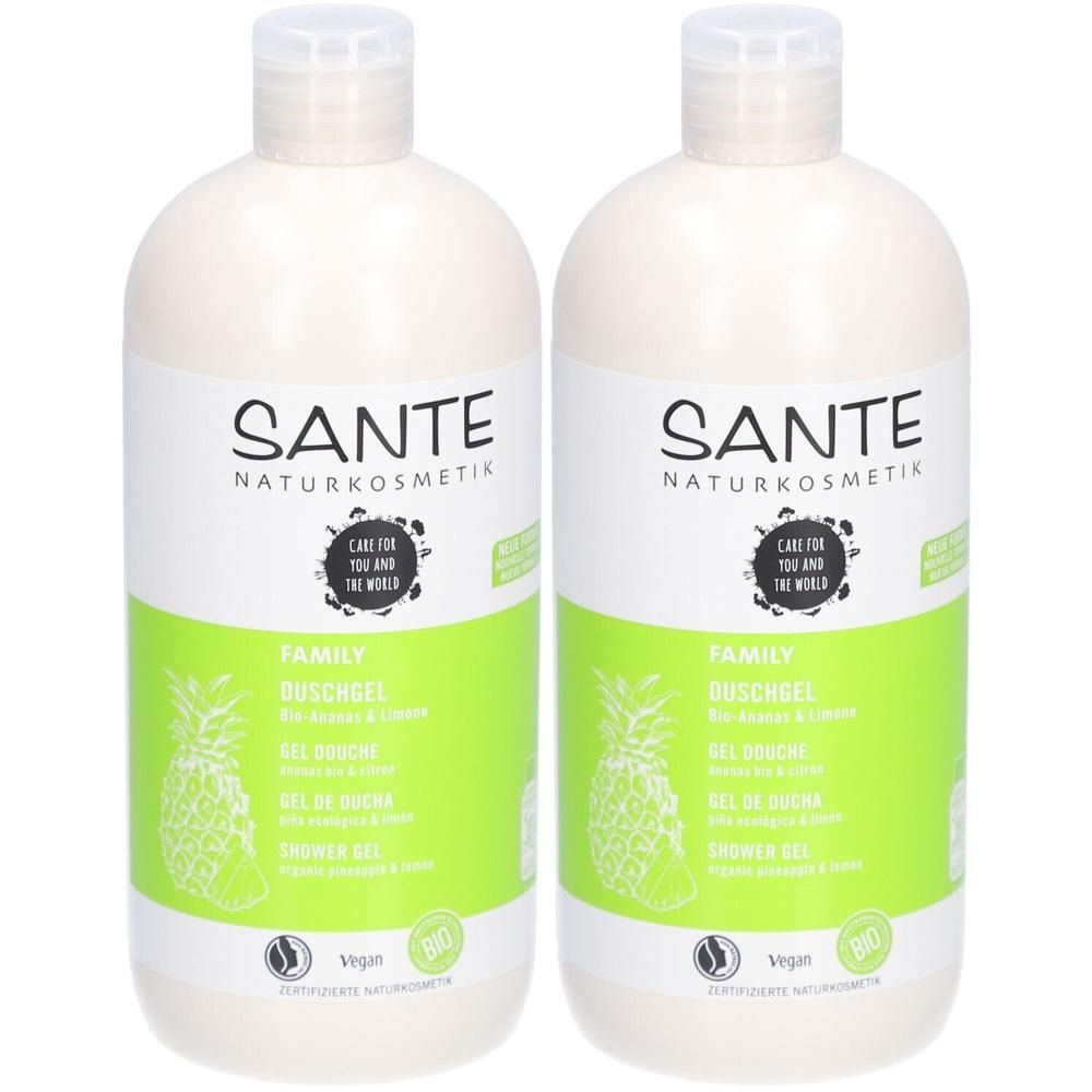 Sante Family Duschgel Ananas & Limone 2x 2x500 ml
