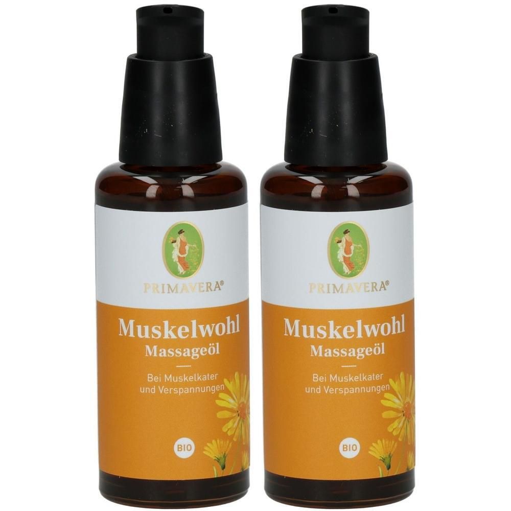 Muskelwohl Massageöl Bio 2x 2x50 ml Öl