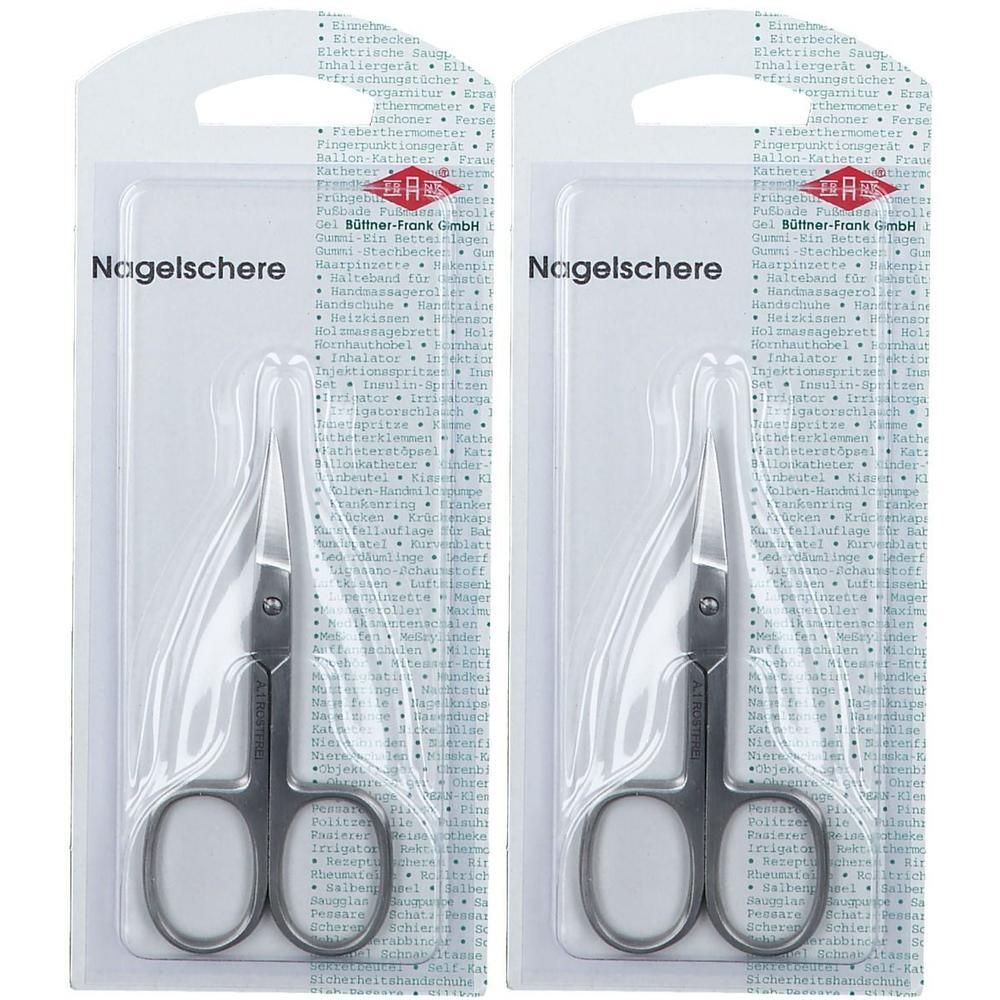 Nagelschere 9 cm gerade 2x 2x1 St