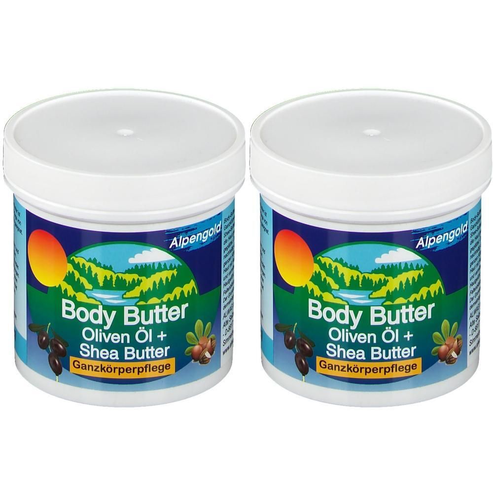 Olivenöl & SHEABUTTER-Creme 2x 2x250 ml Creme