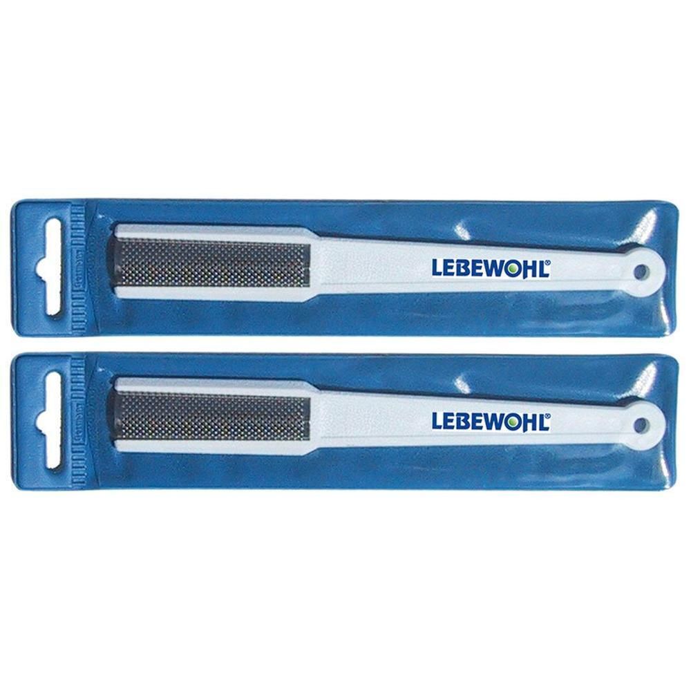 Lebewohl Hornhaut Feile 2x 2x1 St