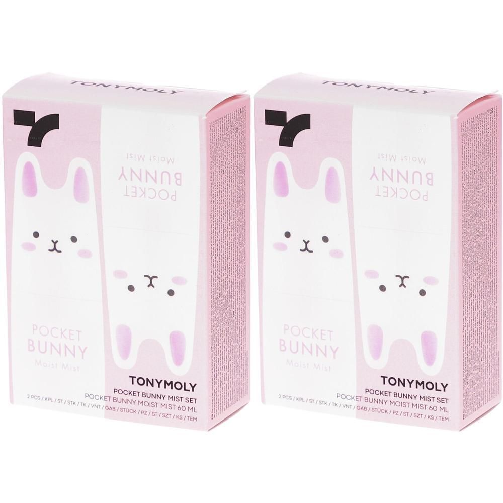 Tonymoly Pocket Bunny Mist Set 2x 2x1 St