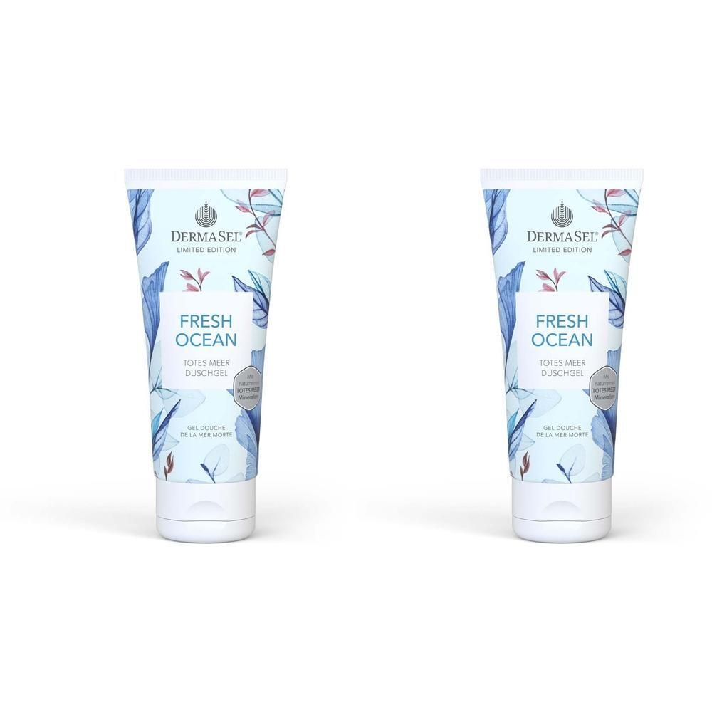 Dermasel Totes Meer Duschgel Fresh Ocean lim.Ed. 2x 2x100 ml