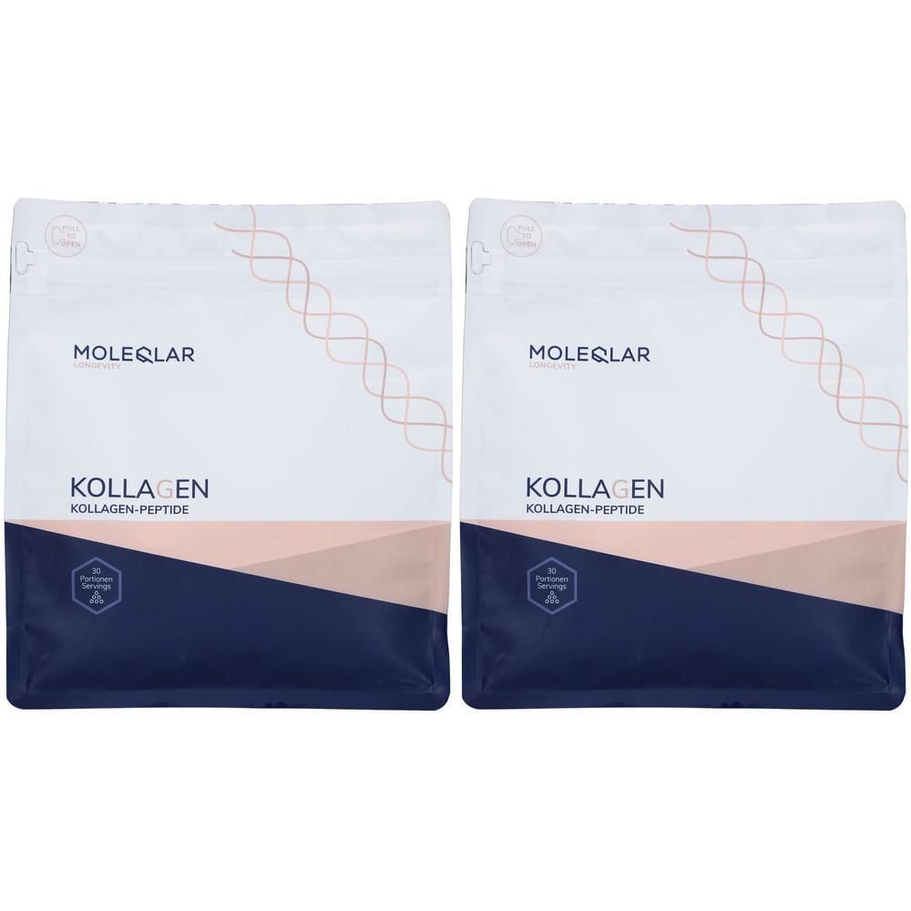 Moleqlar Kollagen-Peptide Pulver 2x 2x450 g