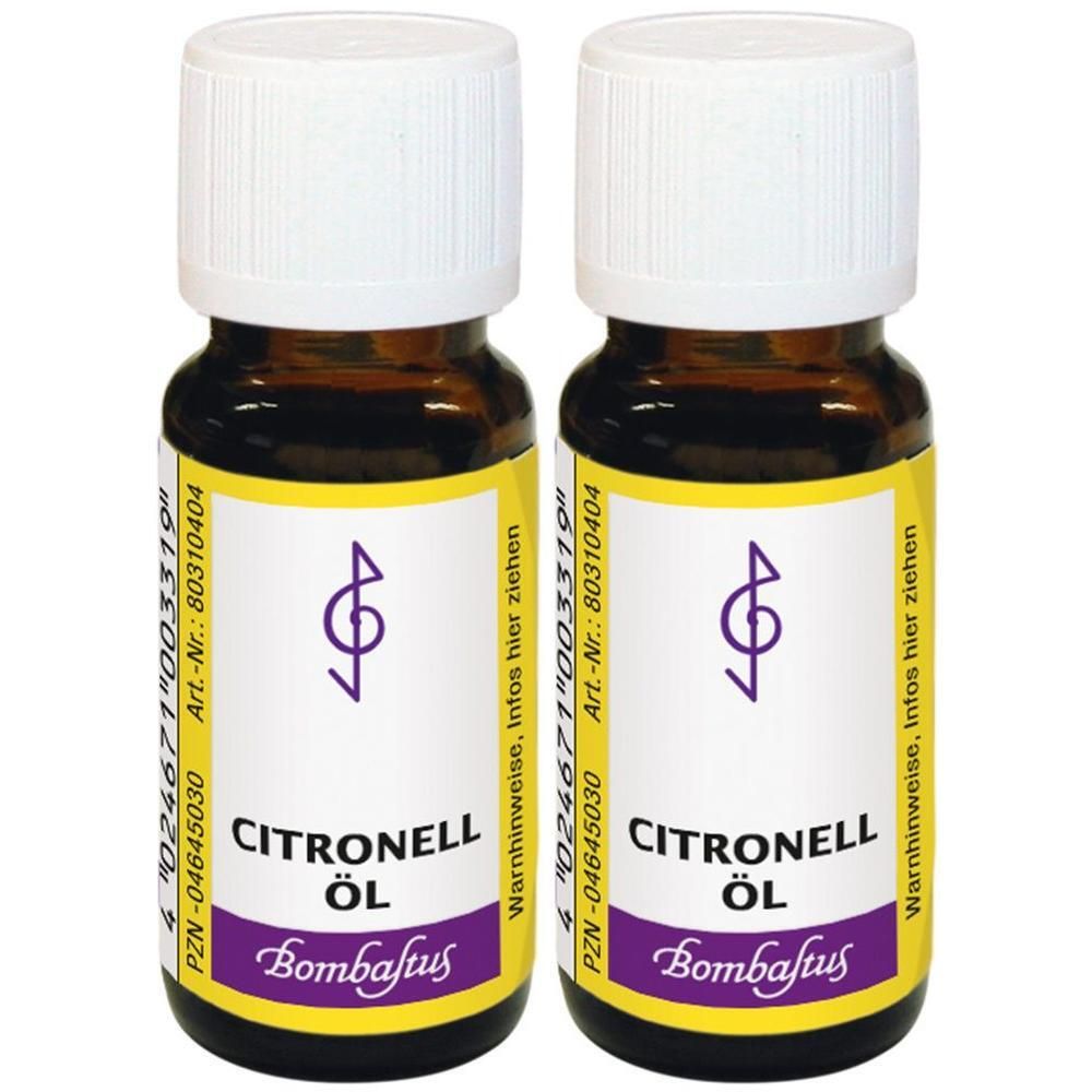 Citronell Öl 2x 2x10 ml Ätherisches