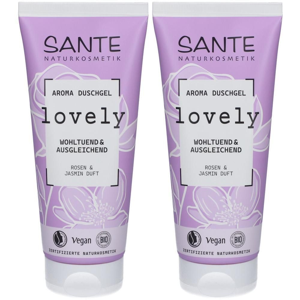 Lovely Aroma Duschgel Rose & Jasmin 2x 2x200 ml
