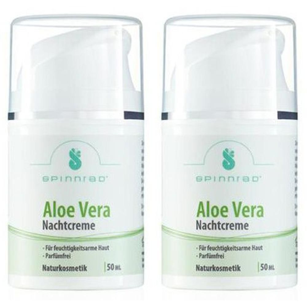 Aloe Vera Nachtcreme 2x 2x50 ml