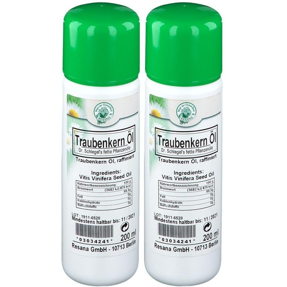 Traubenkernöl 2x 2x200 ml Öl