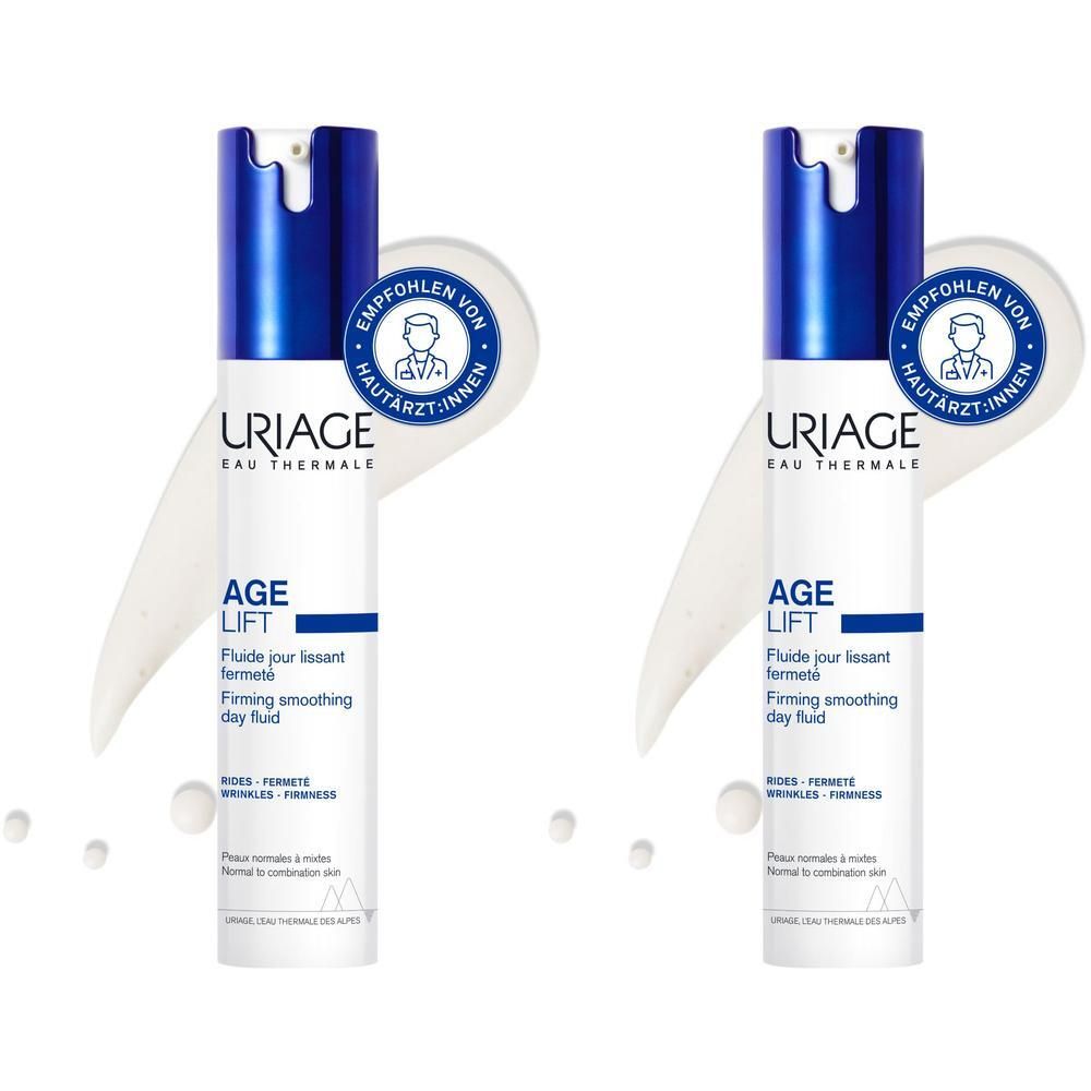 Uriage Age Lift glättendes straffendes Tagesfluid 2x 2x40 ml Creme