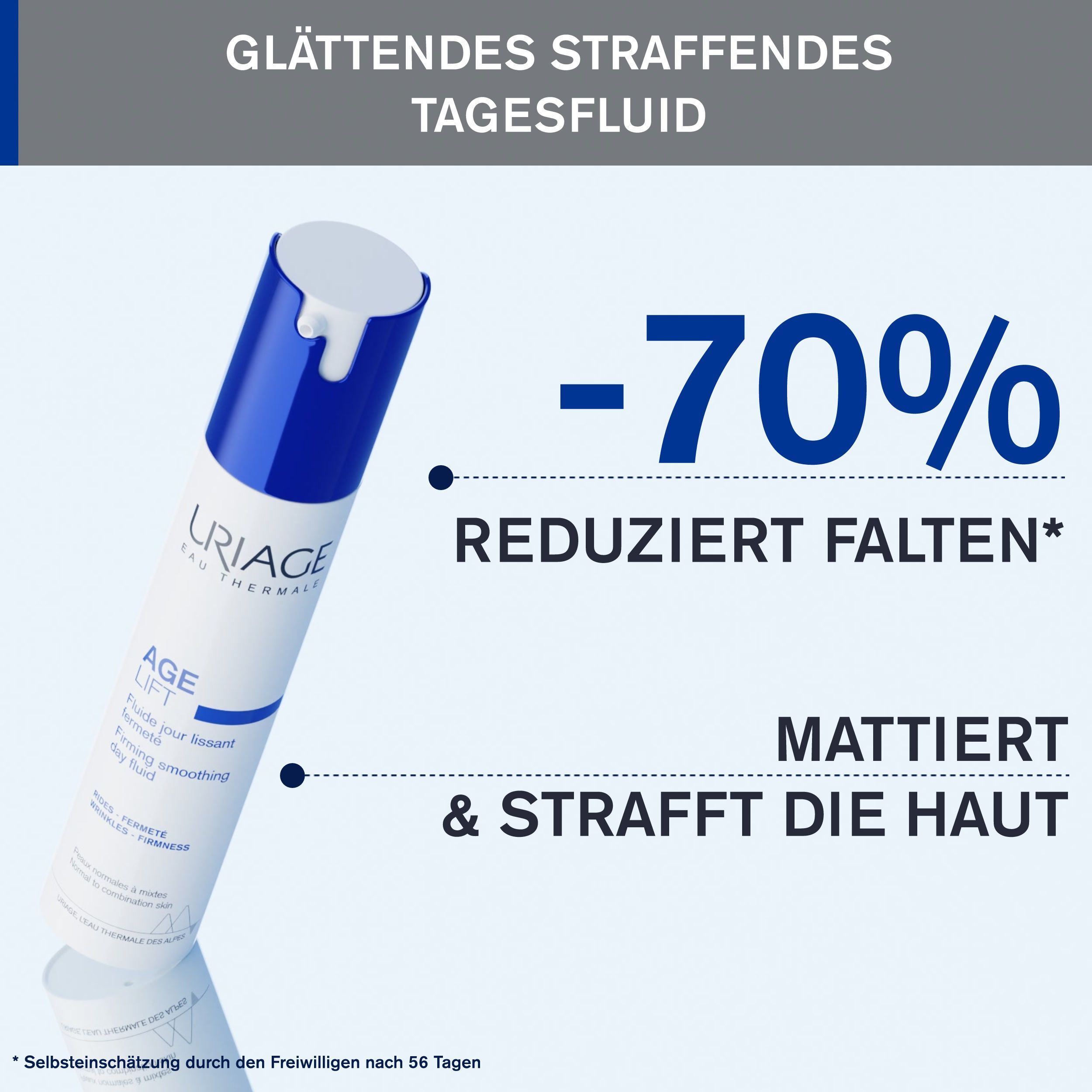 URIAGE AGE LIFT glättendes straffendes Tagesfluid