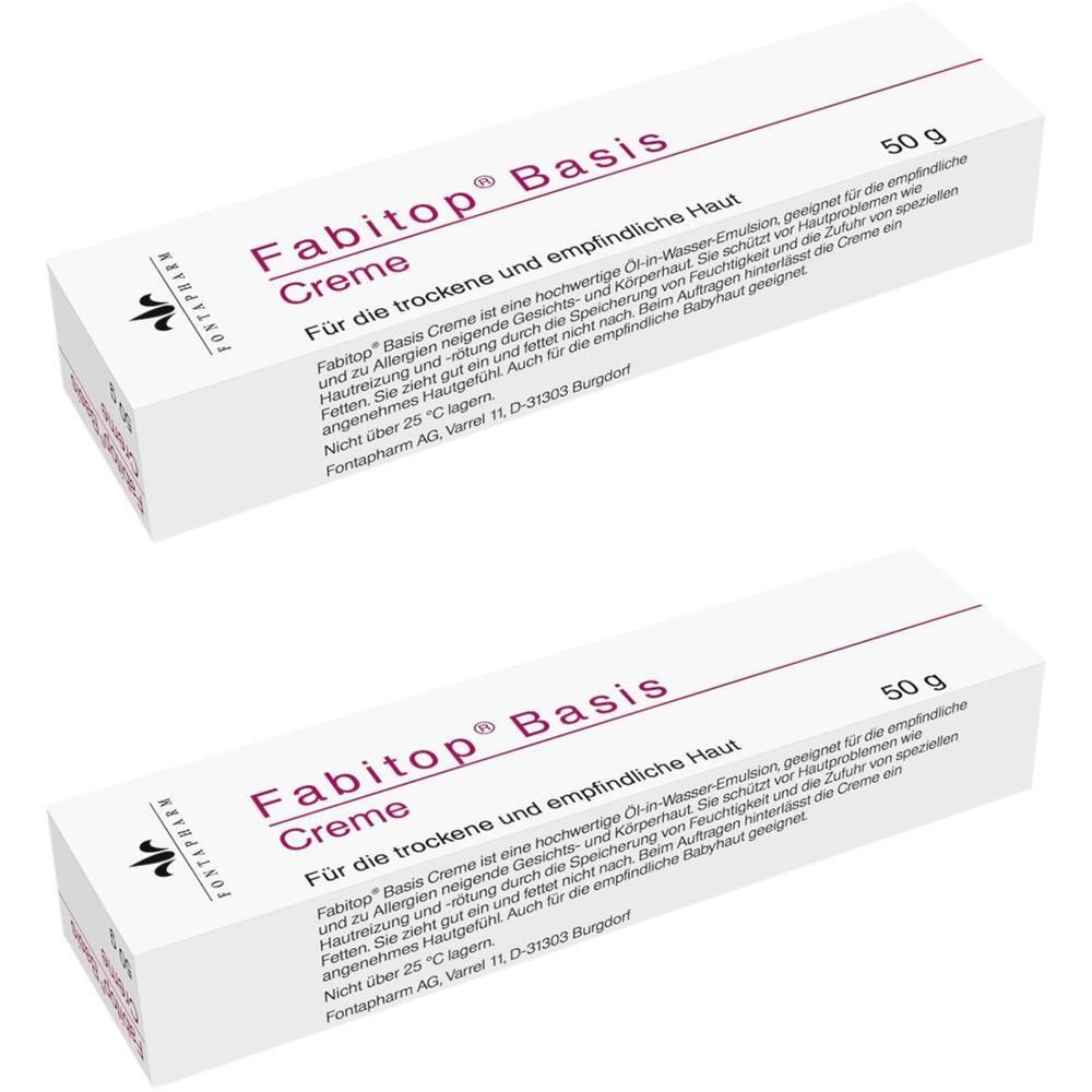 Fabitop Basis Creme 2x 2x50 g