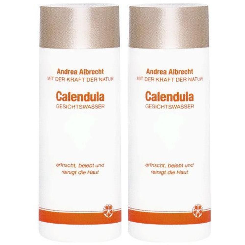 Andrea Albrecht Calendula Gesichtswasser 2x 2x200 ml Lösung