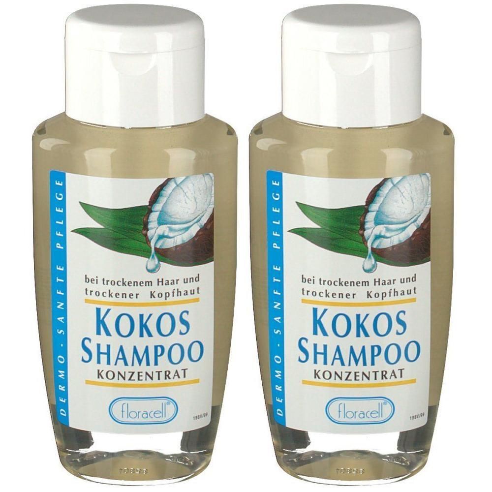 Kokos Shampoo floracell 2x 2x200 ml