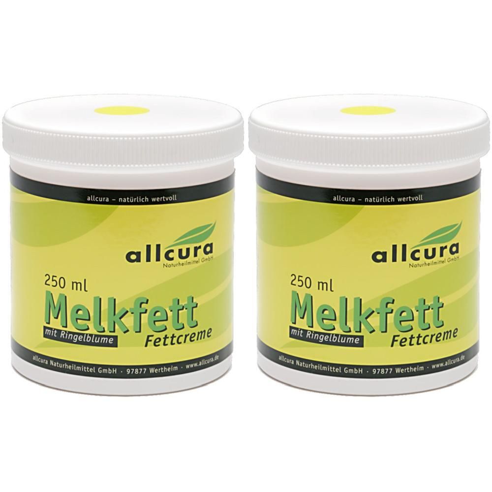 Melkfett Creme m.Ringelblumen o.Vaseline 2x 2x250 ml