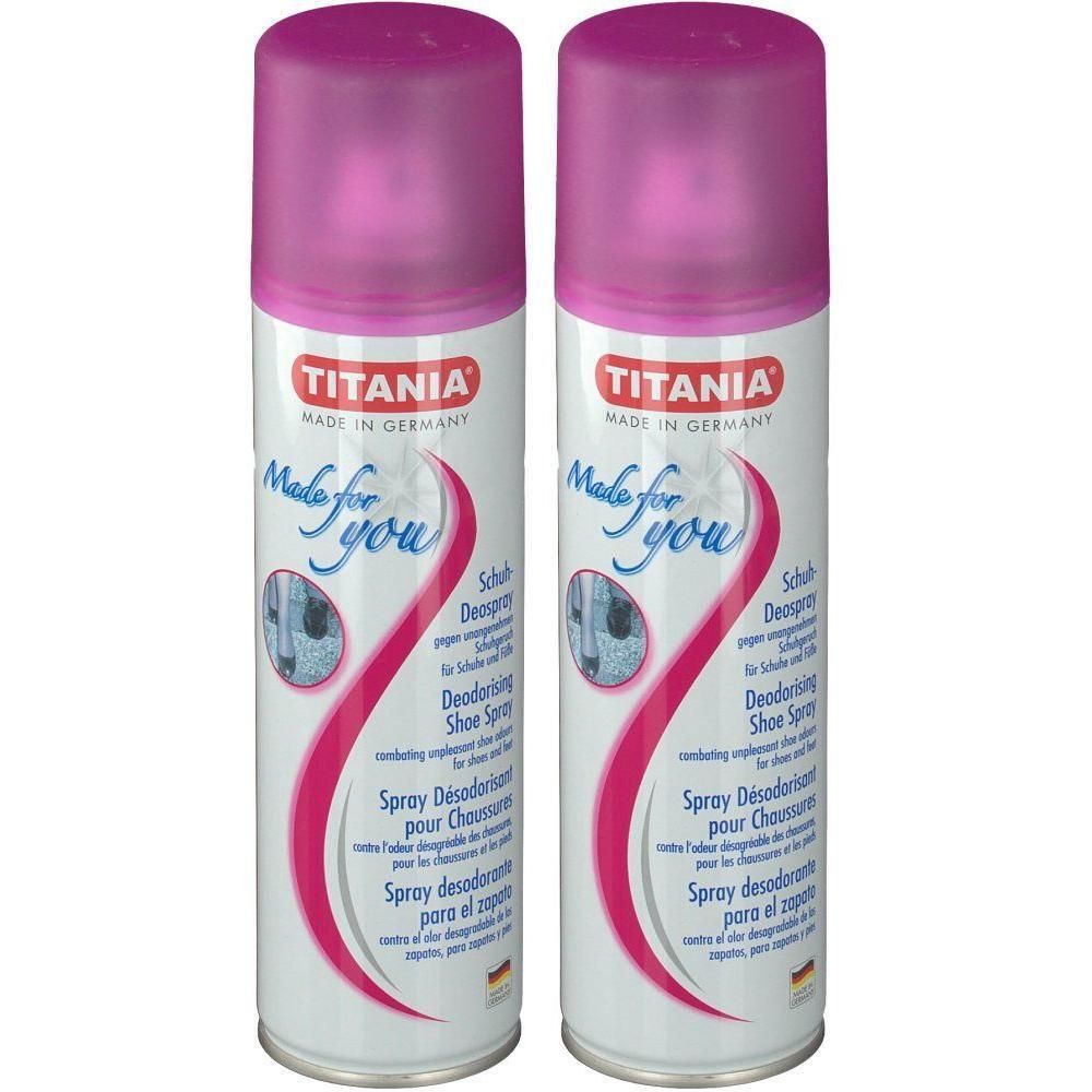 Schuh Deospray Titania 2x 2x200 ml Spray
