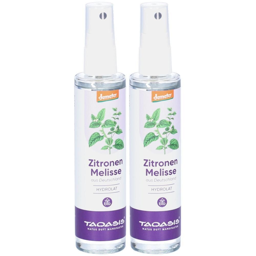 Zitronenmelisse Hydrolat demeter Deutschland Öl 2x 2x50 ml