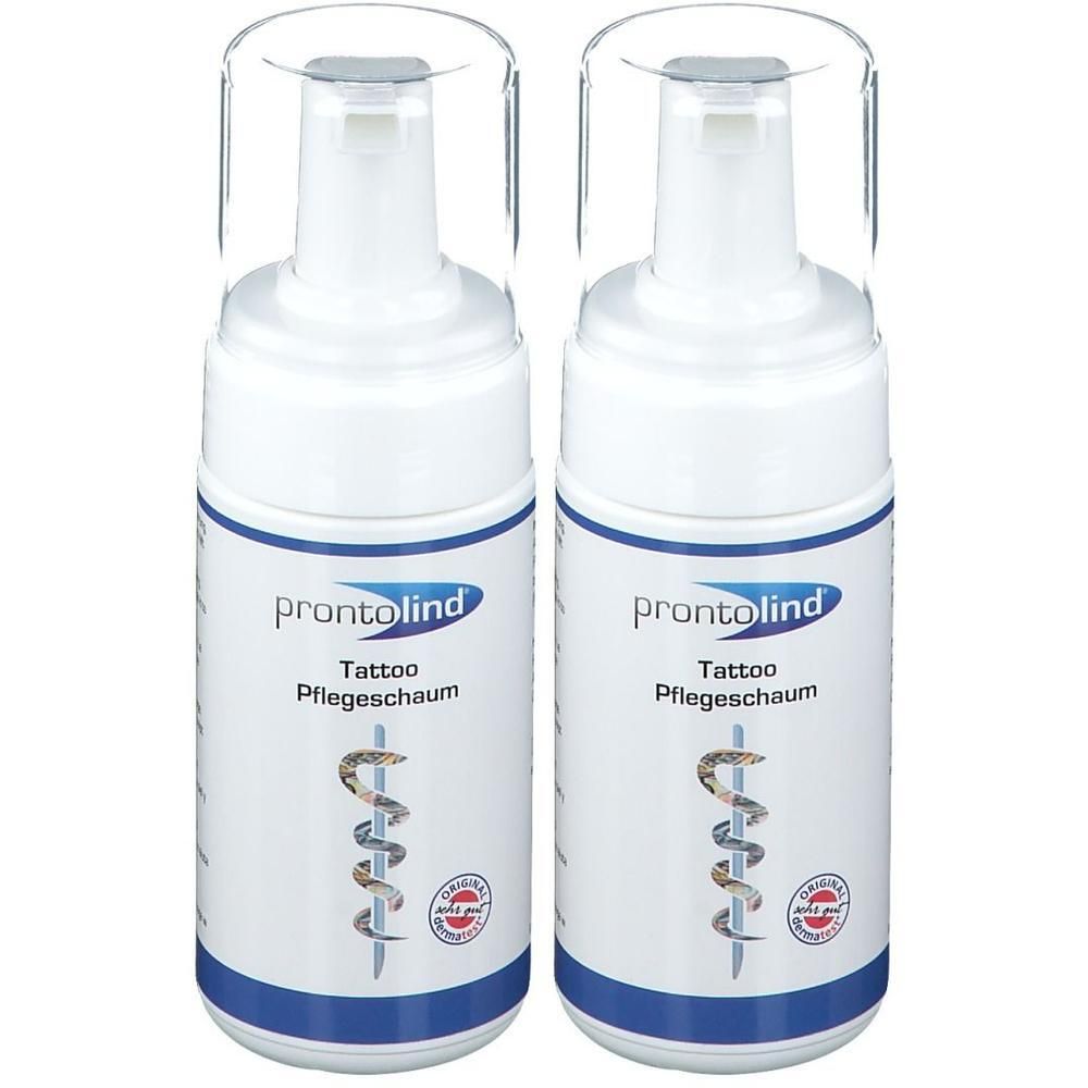 Prontolind Tattoo Pflegeschaum 2x 2x100 ml Schaum