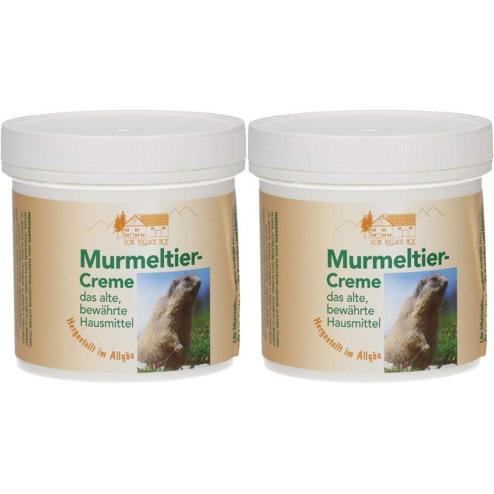 Vom Pullach Hof Murmeltier-Creme, 250ml 2x 2x250 ml Creme