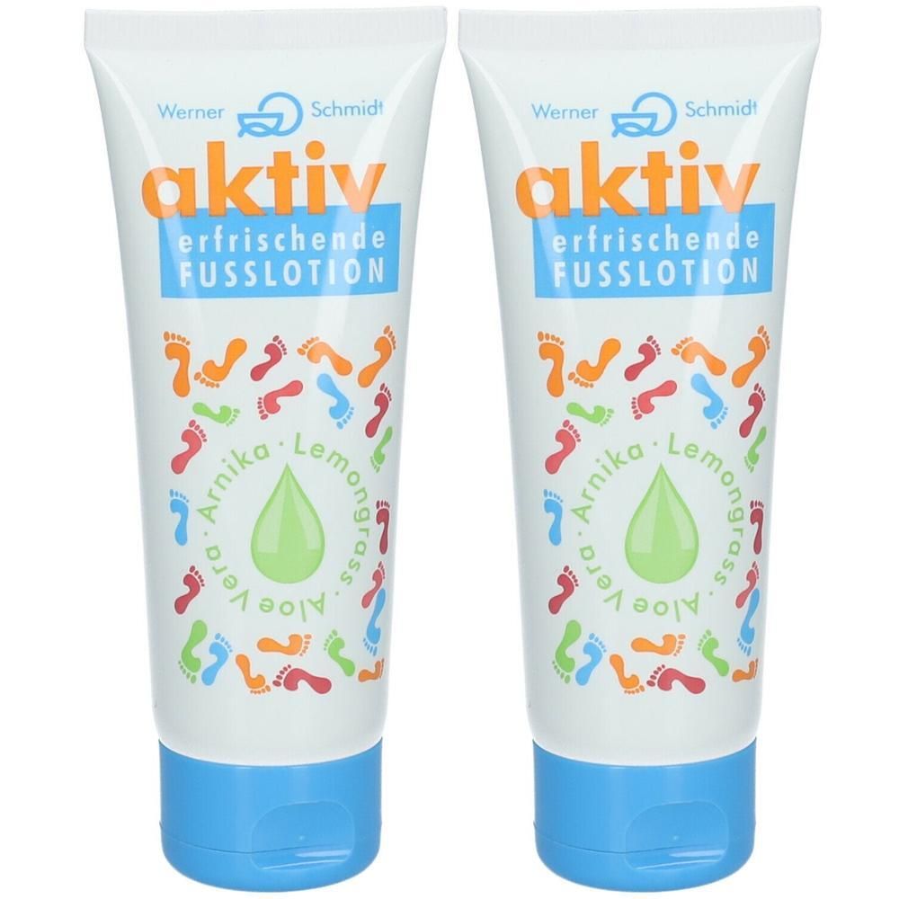 Aktiv Erfrischende Fußlotion 2x 2x75 ml Lotion