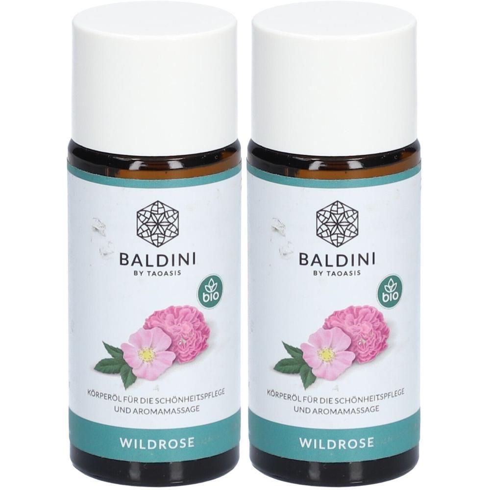 Baldini Wildrose Bio Massageöl 2x 2x50 ml
