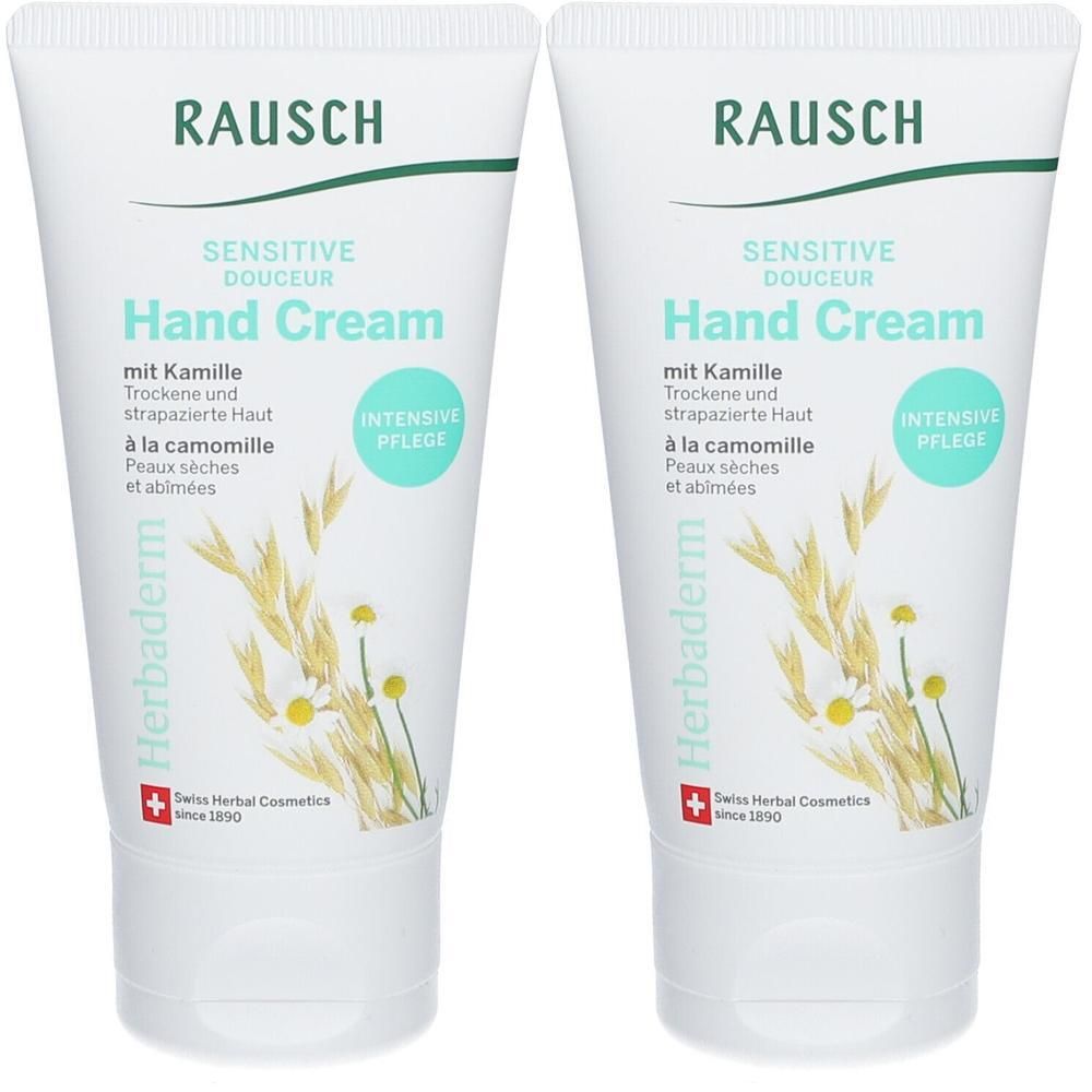 Rausch Sensitive Hand Cream mit Kamille 2x 2x50 ml Creme