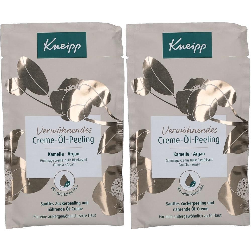 Kneipp verwöhnendes Creme-Öl-Peeling 2x 2x40 ml Körperpflege