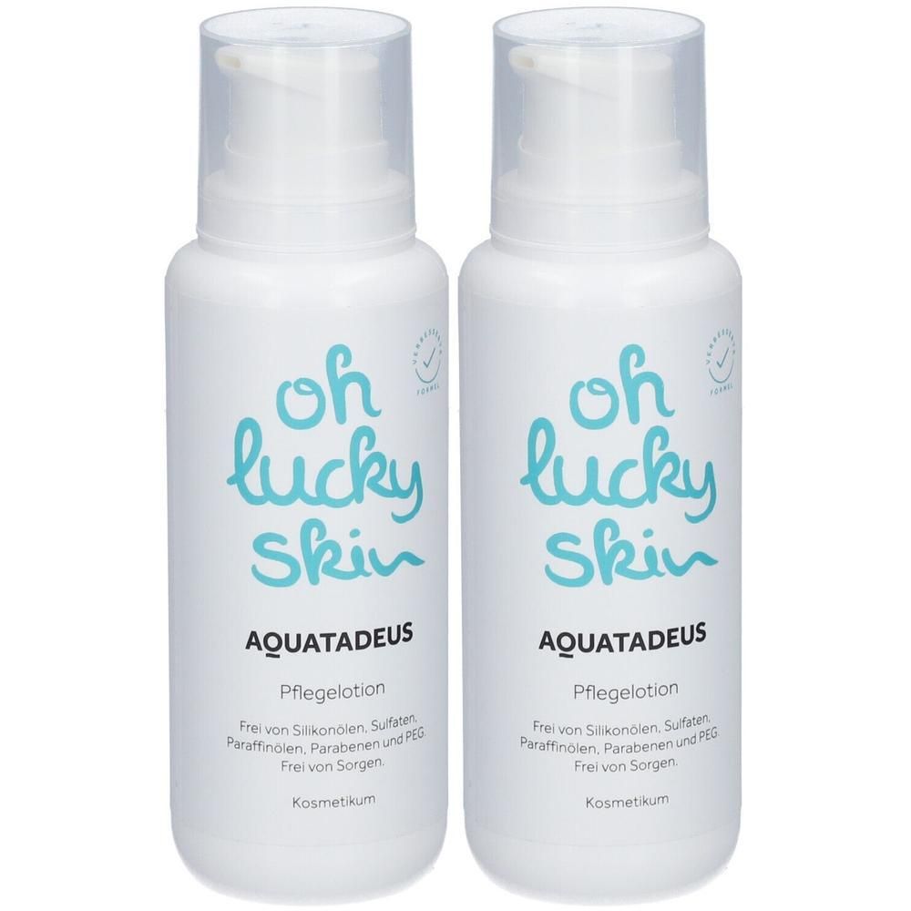 Aquatadeus Pflegelotion oh lucky skin 2x 2x200 ml Lotion