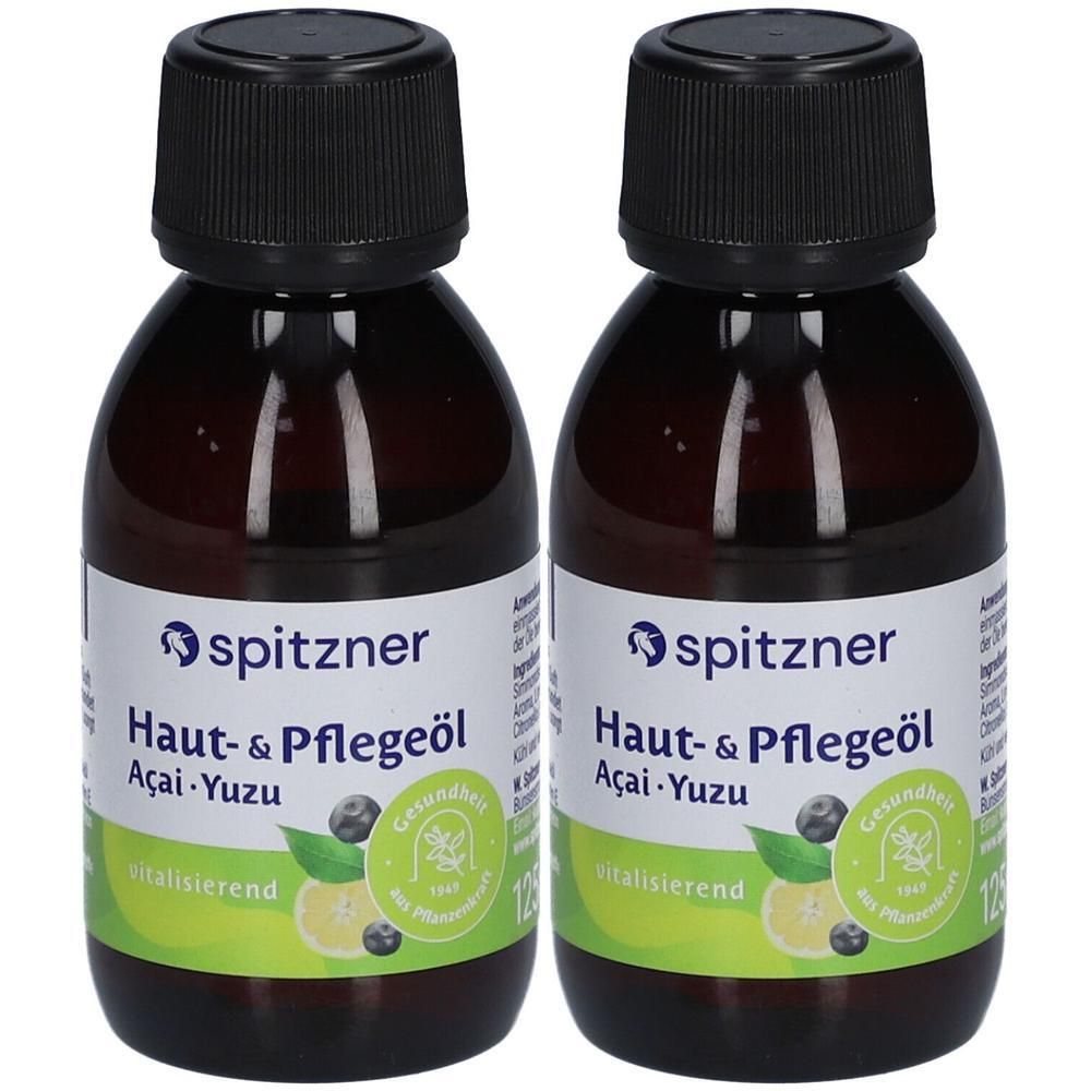 Spitzner Haut- u.Pflegeöl Acai-Yuzu 2x 2x125 ml Öl