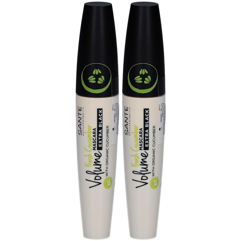 Fresh Cucumber Volume Mascara Extra Black 2x 2x12 ml