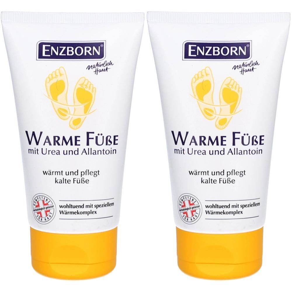 Enzborn warme Füße Creme 2x 2x75 ml