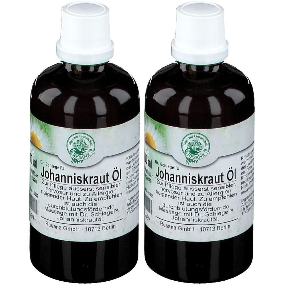 Johanniskraut ÖL 2x 2x100 ml Öl