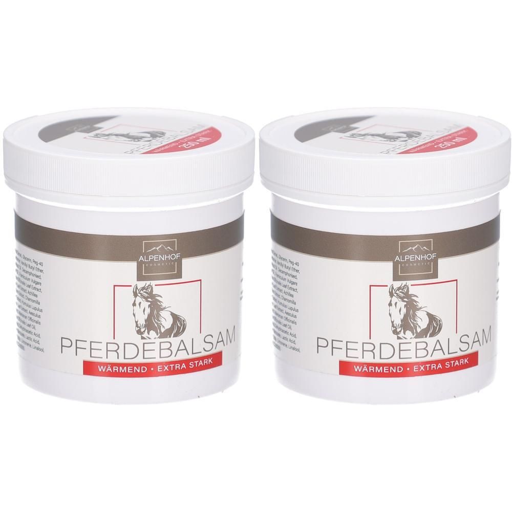 Pferdebalsam wärmend extra stark Alpenhof 2x 2x250 ml Balsam