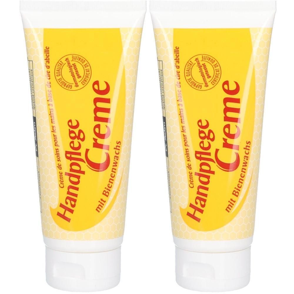 Handpflege Creme mit Bienenwachs 2x 2x100 ml