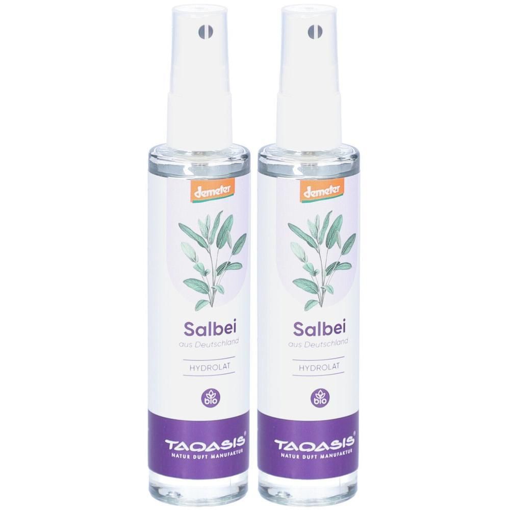 Salbei Hydrolat demeter Deutschland Öl 2x 2x50 ml