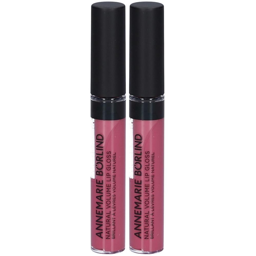 Börlind Natural Volume Lip Gloss snuggle berry 2x 2x9,7 ml Stifte