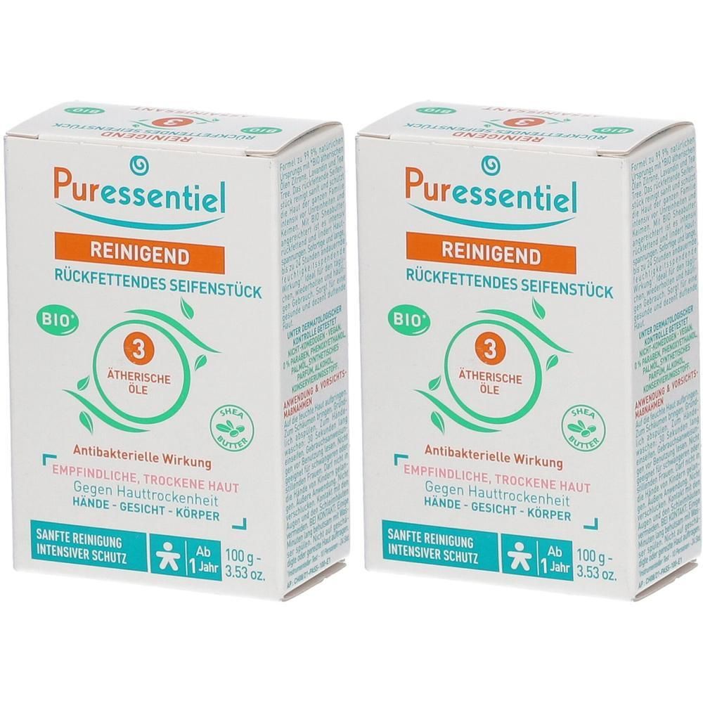 Puressentiel rückfettende Seife 2x 2x100 g