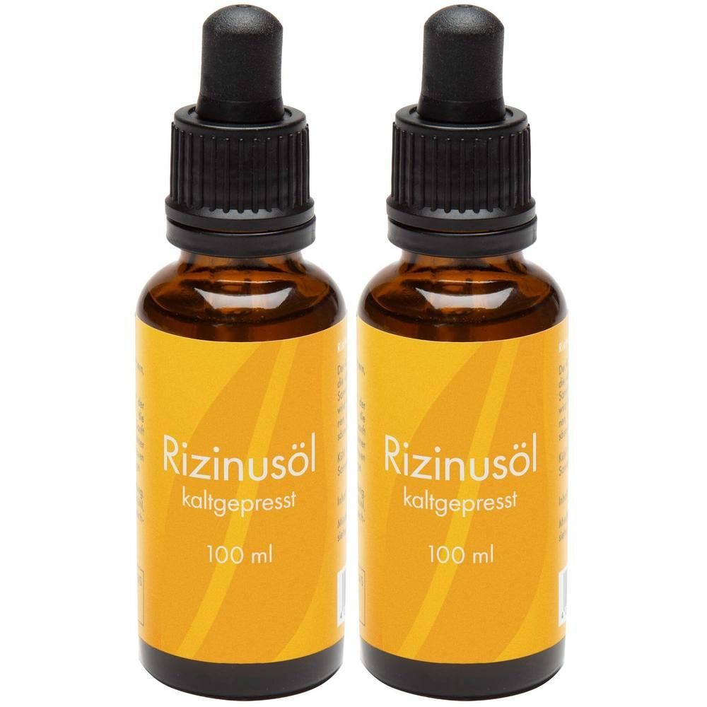Rizinusöl kaltgepresst 2x 2x100 ml Öl