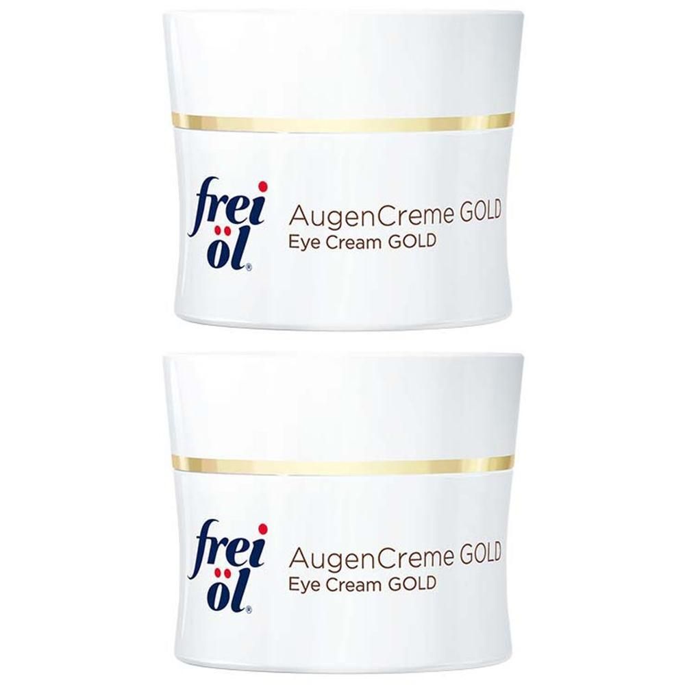 Frei ÖL Hydrolipid AugenCreme gold 2x 2x15 ml Augencreme
