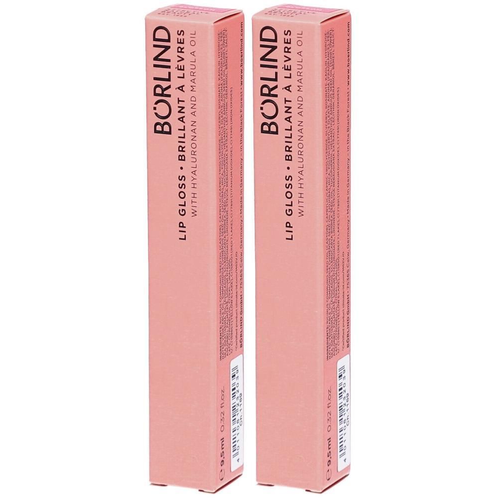 Börlind Lip Gloss blossom 2x 2x9 ml Creme