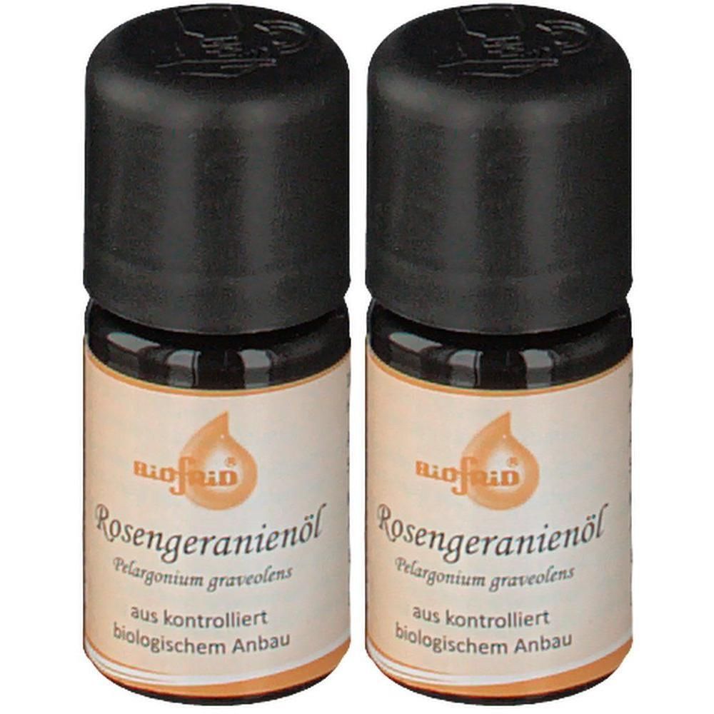 Rosengeranienöl kbA ätherisches Öl 2x 2x5 ml Ätherisches
