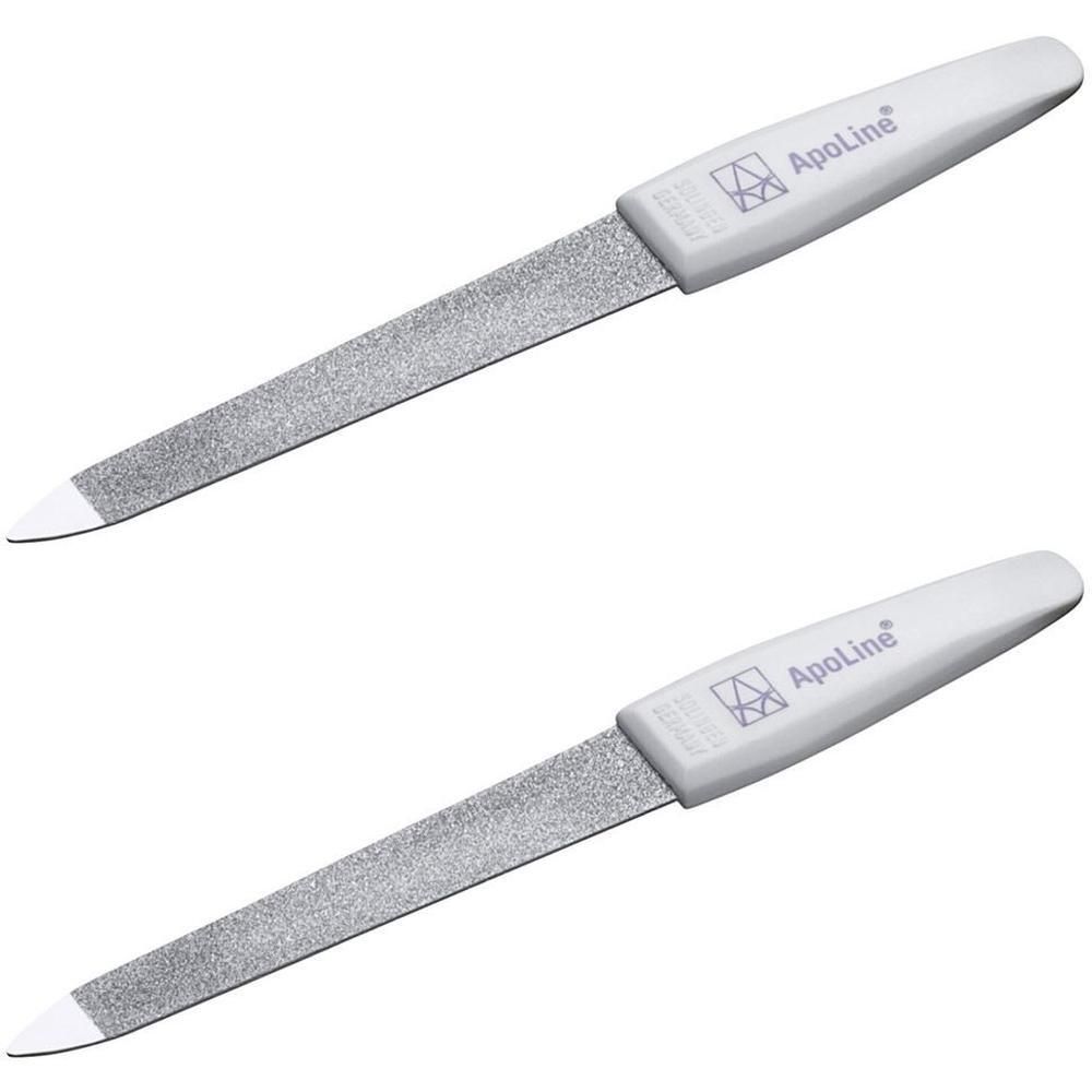 Apoline Nagelfeile Saphir 10 cm verchromt 2x 2x1 St