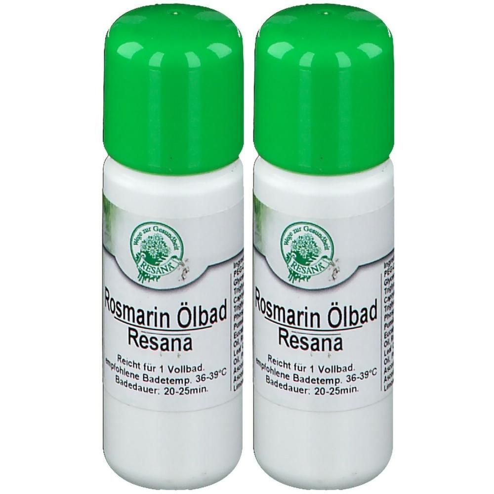 Rosmarin Ölbad Resana 2x 2x30 ml Badeöl
