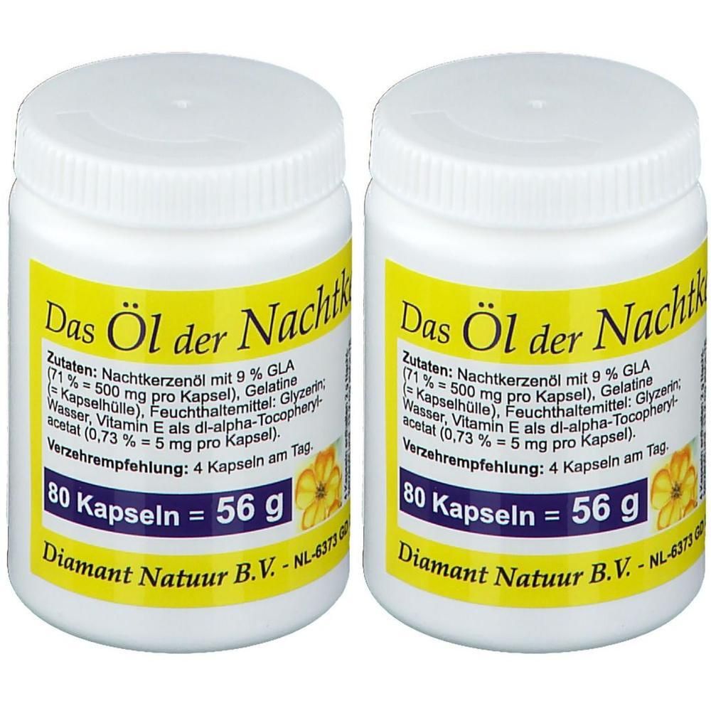 Nachtkerze ÖL Kapseln 500 mg 2x 2x80 St