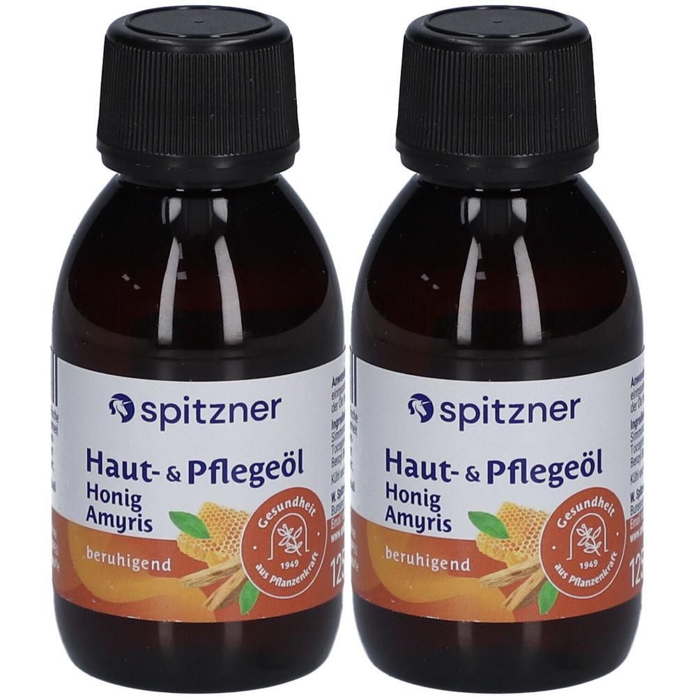 Spitzner Haut- u.Pflegeöl Honig-Amyris 2x 2x125 ml Öl