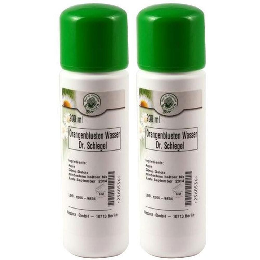 Orangenblütenwasser Dr.Schlegel 2x 2x200 ml Lösung