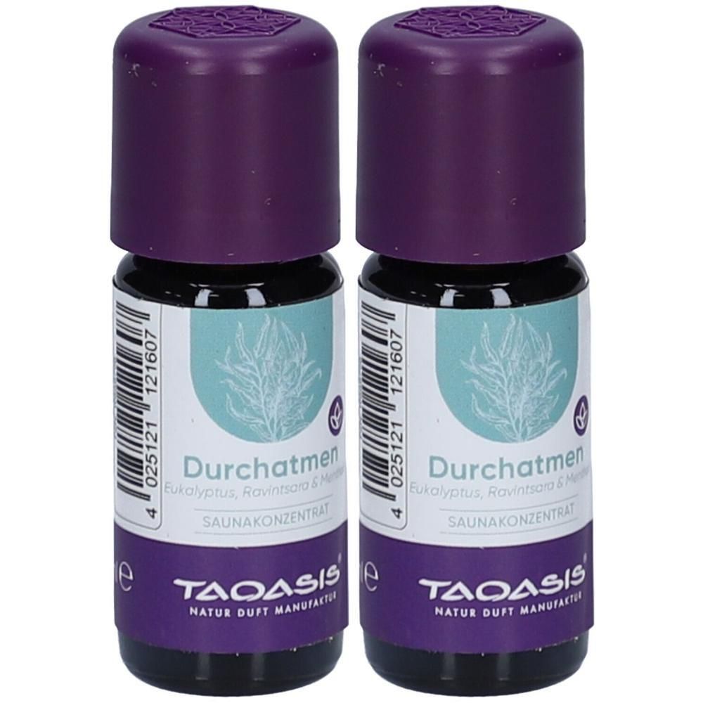 Sauna Konzentrat Durchatmen 2x 2x10 ml Öl
