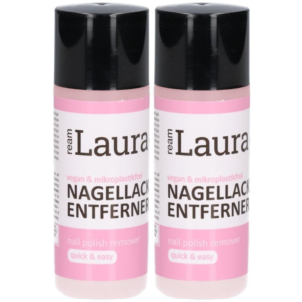 Nagellackentferner ohne Aceton ReAm Laura 2x 2x100 ml Flüssigkeit