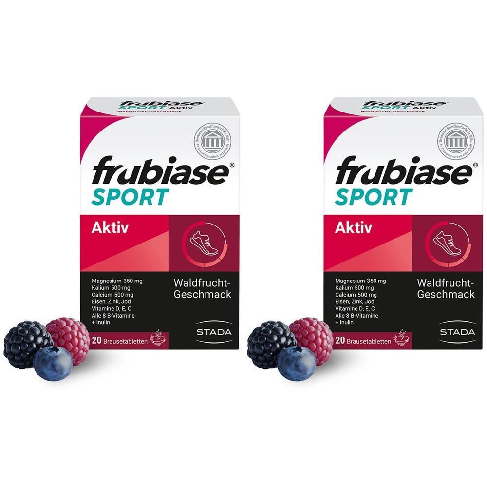Frubiase Sport Waldfrucht Brausetabletten 2x 2x20 St